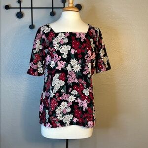Ann Taylor Floral Blouse
